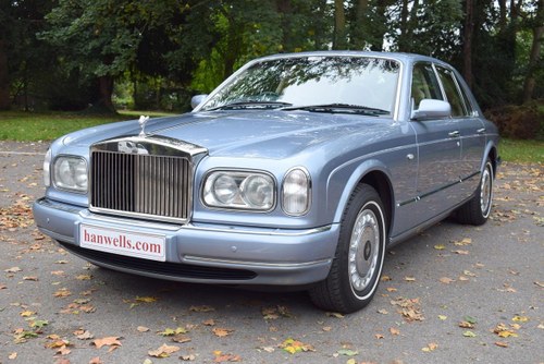 1999/T Rolls Royce Silver Seraph in Fountain Blue For Sale