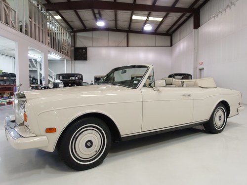 1987 Rolls-Royce Corniche II Convertible VERKAUFT