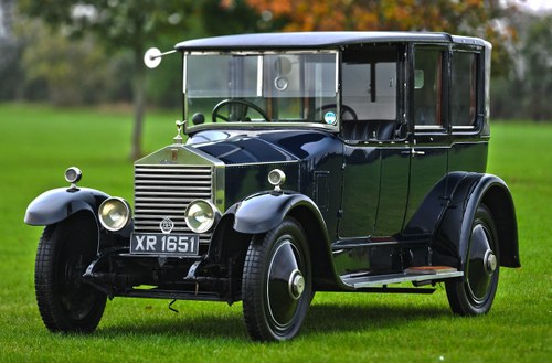 1924 Rolls-Royce 20HP Open Drive Landaulette by Hooper For Sale
