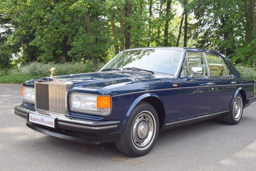 1986 1987 Model RR Silver Spirit EFI ABS, LHD in Royal Blue For Sale