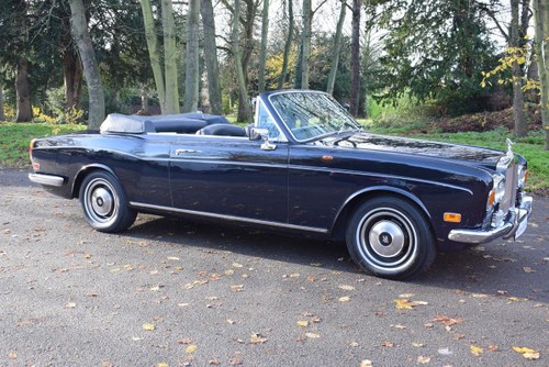 1969 Rolls Royce MPW Convertible in Oxford Blue For Sale