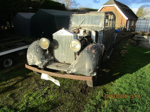 1935 Rolls royce 2025 for restoration SOLD