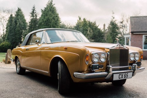 1972 ROLLS-ROYCE CORNICHE DHC - LOW OWNERS, STUNNING COND SOLD