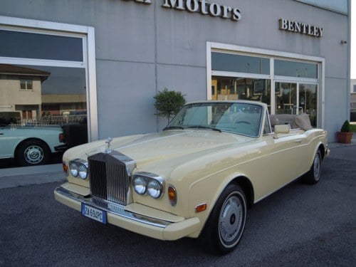 Rolls-Royce Corniche Ivory LHD 1985 SOLD