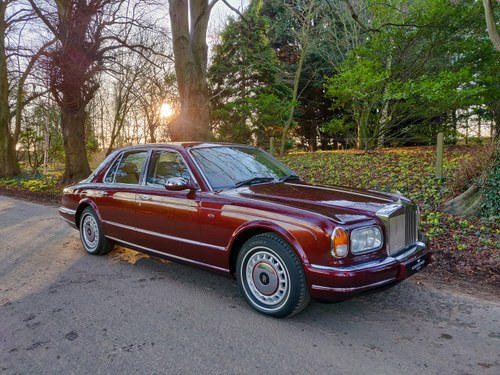 1999 Sunset Red Rolls Royce Silver Seraph V12 For Sale