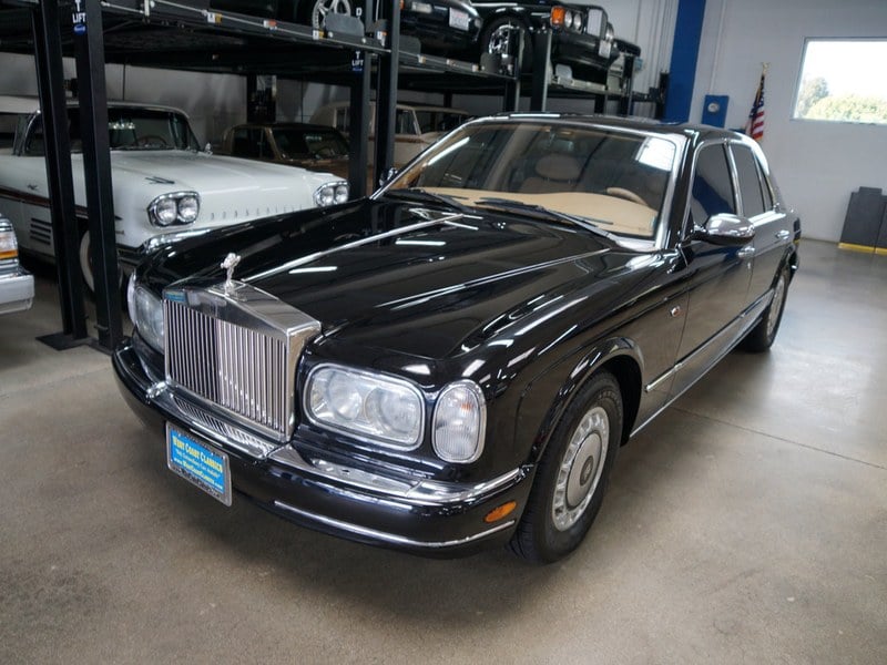 1999 Rolls Royce Silver Seraph in 'Solid Black' Tan Lthr