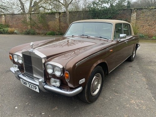 1976 Rolls Royce Shadow I For Sale by Auction