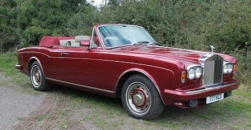 1985 Rolls-Royce Corniche Convertible For Sale by Auction