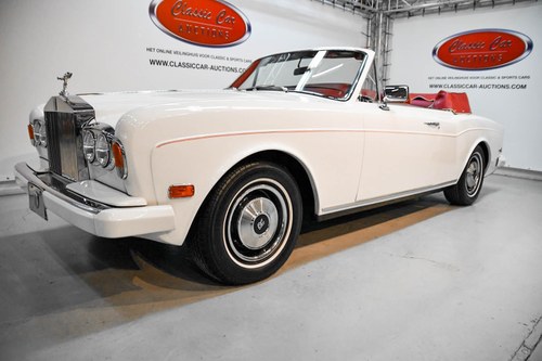 Rolls-Royce Corniche Convertible 1984 For Sale by Auction