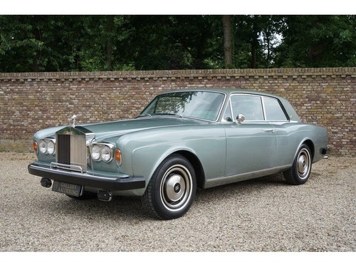 1976 Rolls Royce Corniche Coupe LHD Famous first owner, well main For Sale