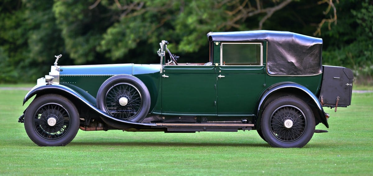 1925 ROLLS ROYCE PHANTOM 1 HOOPER ALL WEATHER CABRIOLET, foto 3