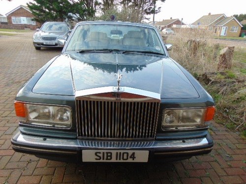 1991 Rolls Royce Silver Spur for auction 16th - 17th July For Sale by Auction