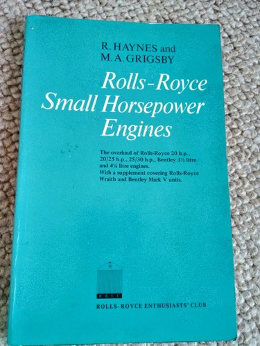 Rolls Royce small horsepower engines In vendita