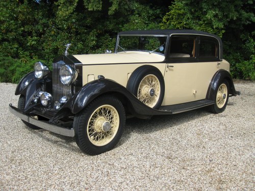 1933 Rolls-Royce 20/25 Sports Saloon By Park Ward In vendita