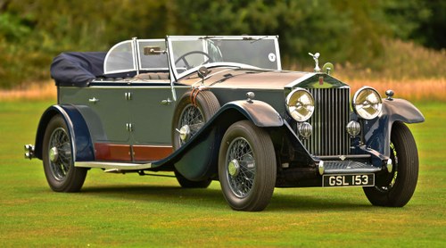 1930 Rolls Royce Phantom 2 Cabriolet by Kitchener & Woodiwis For Sale