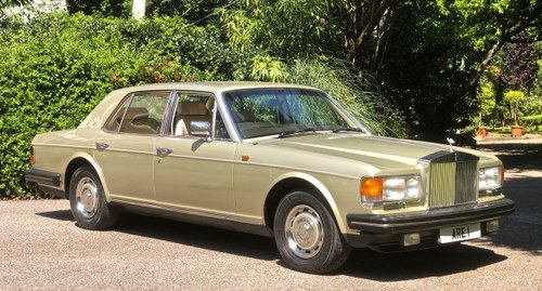1984 ROLLS ROYCE SILVER SPIRIT       History from new For Sale