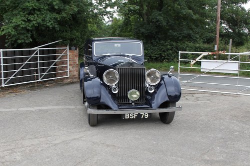 1937 Rolls Royce 25/30 H J Mulliner - Concours Winner For Sale