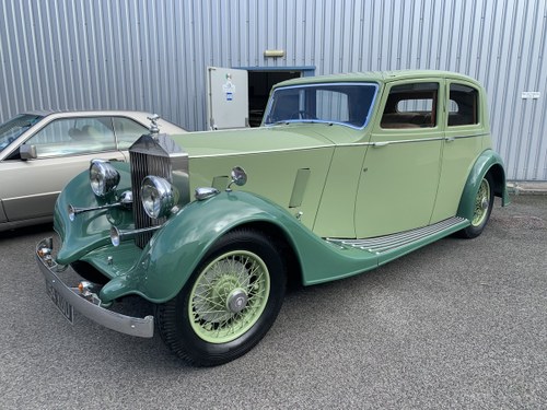1937 ROLLS ROYCE 25/30 SPORTS SALOON by THRUPP and MABERLY SOLD