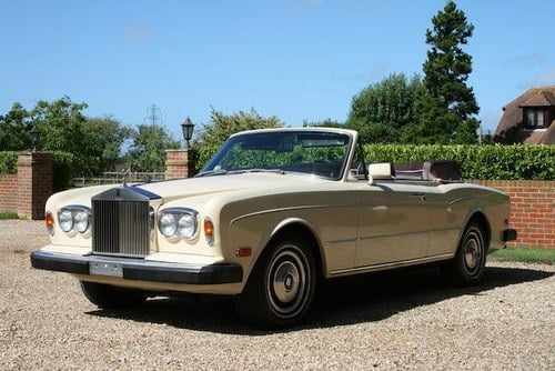 1984 Rolls-Royce Corniche Drophead Coupe  In vendita all'asta