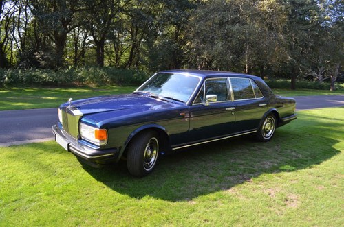 1985 Rolls-Royce Silver Spirit Royal Blue 65,000 Miles For Sale