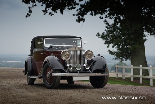 Rolls Royce 20/25 HP DHC Thrupp & Maberly 1933 In vendita