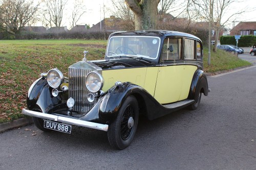 Rolls Royce 25/30 1937 - to be auctioned 26-03-21 For Sale by Auction