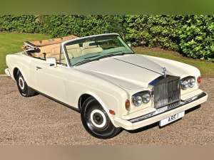 1988 ROLLS ROYCE CORNICHE CONVERTIBLE MKII      LHD For Sale (picture 1 of 6)
