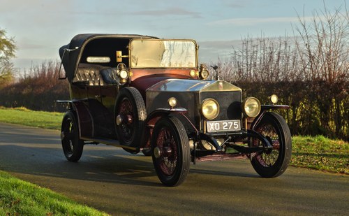 1920 Rolls Royce Silver Ghost Henri Binder Victoria hood. SOLD