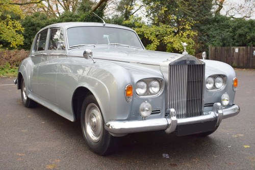1964 B Rolls Royce Silver Cloud III in Georgian Silver For Sale