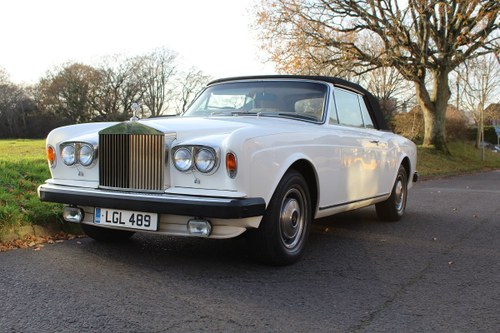Rolls Royce Corniche 1981 - To be auctioned 26-03-21 For Sale by Auction