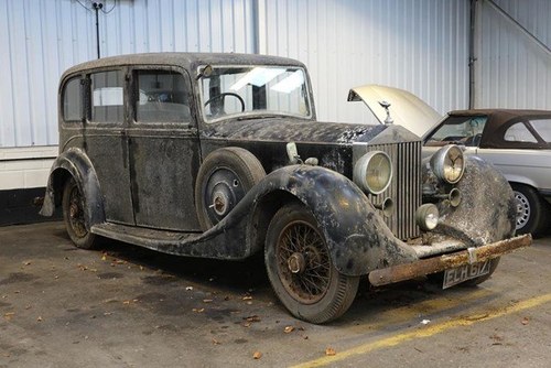 1938 Rolls-Royce 25/30 Windovers Limousine For Sale by Auction