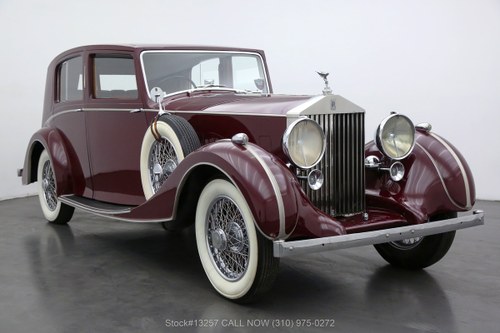 1938 Rolls-Royce 25/30 Saloon with Coachwork by Park Ward For Sale
