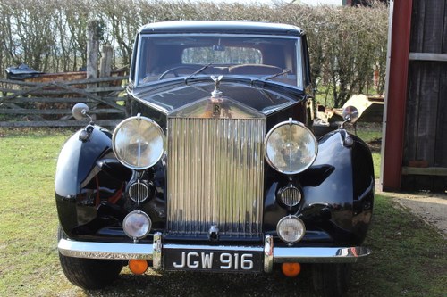 1947 Rolls-Royce Silver Wraith Sedanca de Ville For Sale by Auction