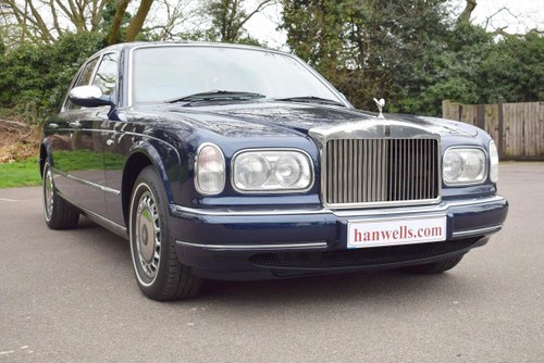 1998 R Rolls Royce Silver Seraph in Royal Blue For Sale