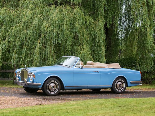 1978 Rolls-Royce Corniche Convertible For Sale by Auction