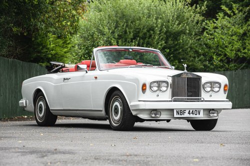1980 Rolls-Royce Corniche Convertible  For Sale by Auction