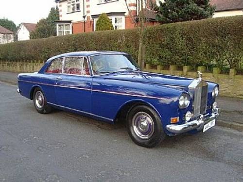 1965 Rolls Royce Silver Cloud III Chinese Eye Coupe by Park Ward In vendita