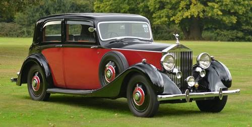 1937 Rolls Royce 25/30 James Young Sports Saloon. For Sale