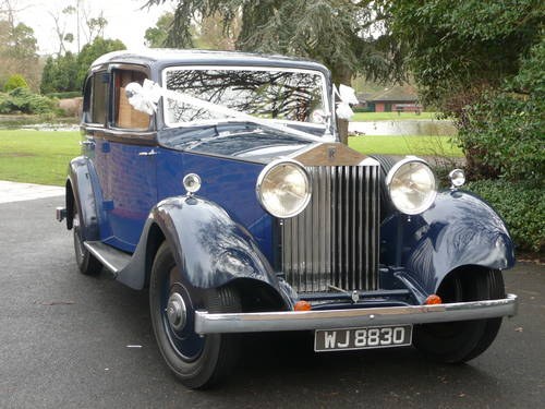 1934 Rolls Royce 20/25 Windovers Body SOLD