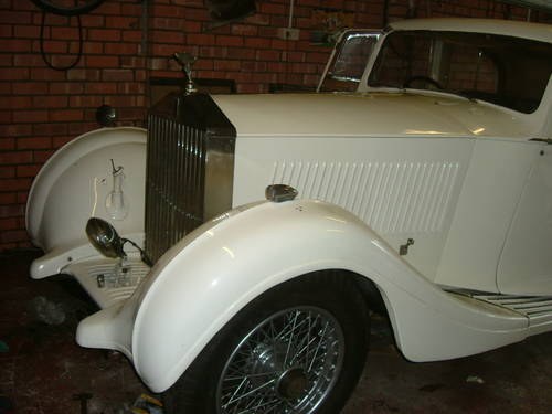 `1935 Rolls Royce Rippon bodied sports saloon SOLD