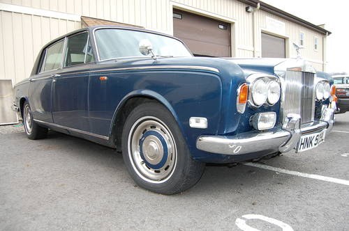 1972 Rolls Royce Silver Shadow Right Hand Drive Long Wheel B In vendita
