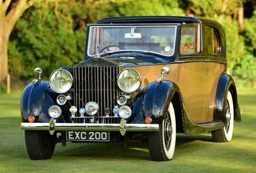 1938 Rolls Royce Phantom III Sedanca by H.J. Mulliner. VERKAUFT