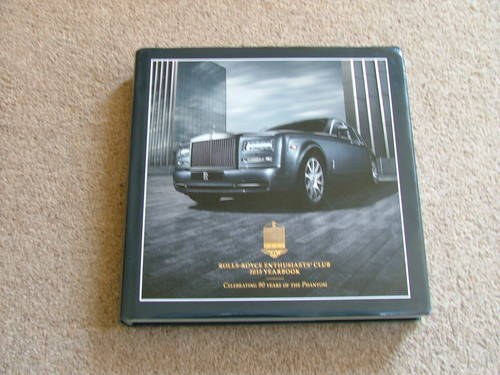 Rolls Royce Enthusiasts' Club Yearbook 2015 For Sale