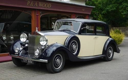Rolls-Royce Phantom III 1936 Pillarless Saloon by Binder In vendita