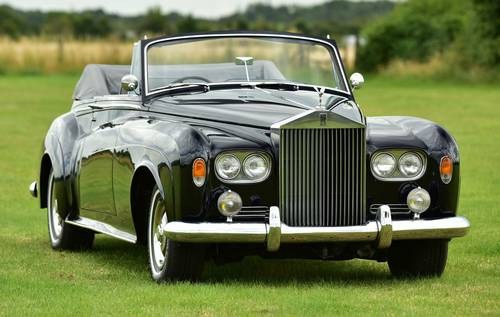 1963 Rolls Royce Silver Cloud 3 Convertible RHD VENDUTO