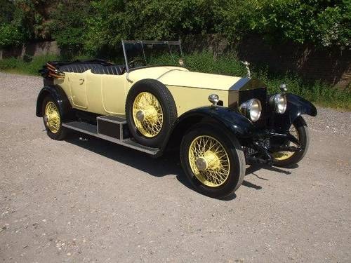 1924 Rolls Royce Silver Ghost Open Tourer by Barker  For Sale