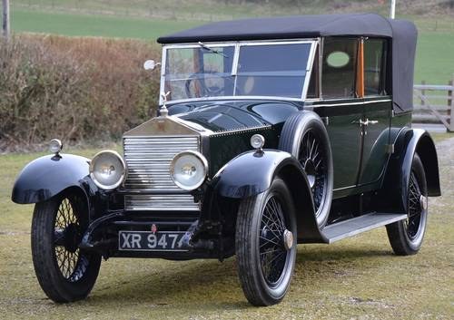 1923 Rolls Royce 20hp Barker All Weather Cabriolet. In vendita