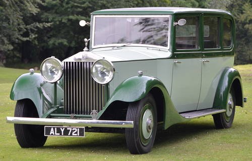 1933 Rolls Royce 20/25 Hooper Limousine. For Sale