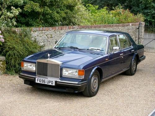 1989 Rolls Royce Silver Spirit. 39,000 miles.  For Sale