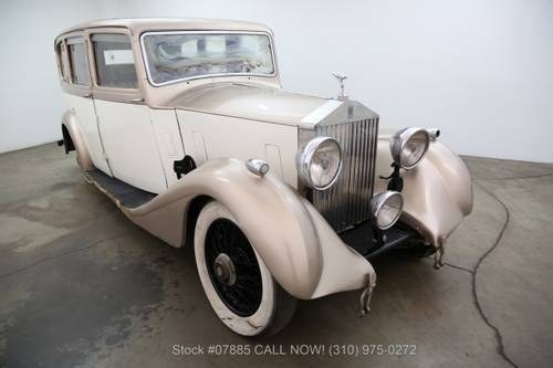 1936 Rolls Royce 25/30 Limousine Right Hand Drive For Sale